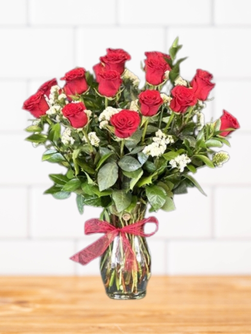 18 Red Roses from FlowerCraft in Atlanta, GA