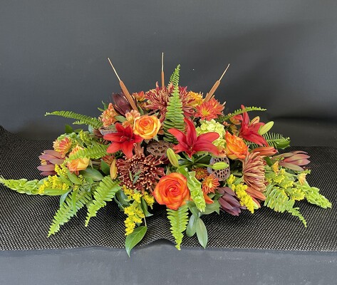 FALL CENTERPIECE from FlowerCraft in Atlanta, GA