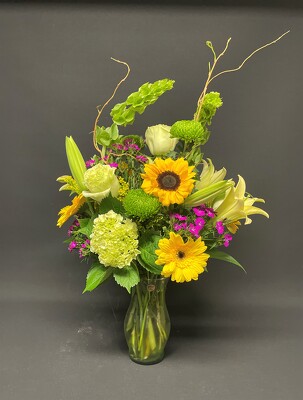 BURST OF YELLOW from FlowerCraft in Atlanta, GA