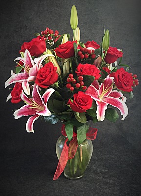 Red Romance from FlowerCraft in Atlanta, GA