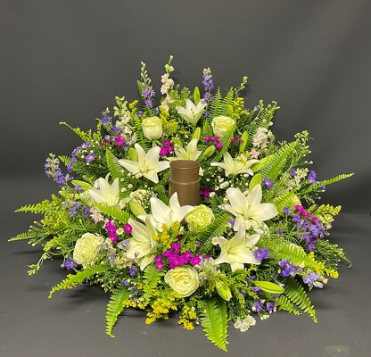 FC-U5800 Wildflower Urn Arrangement from FlowerCraft in Atlanta, GA