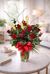 Roses and Calla Bouquet 