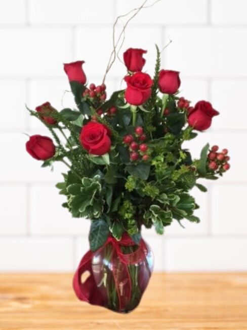 Deluxe Dozen Roses from FlowerCraft in Atlanta, GA