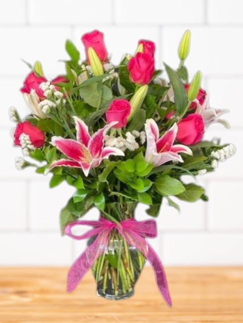 Hot Pink Romance from FlowerCraft in Atlanta, GA