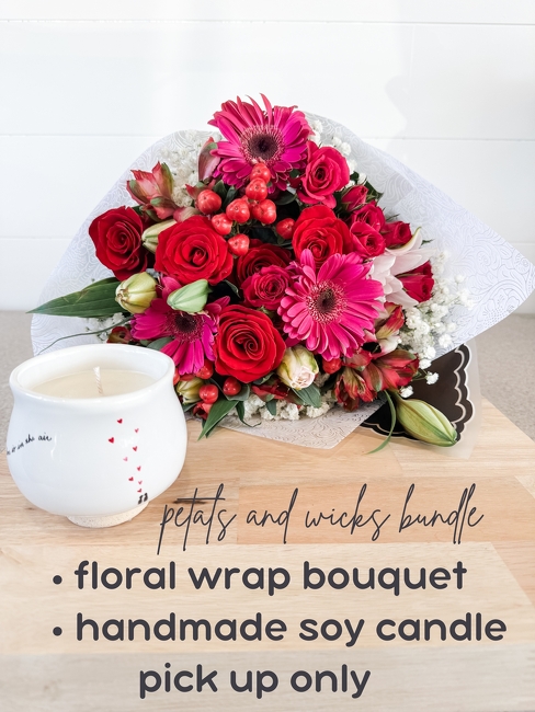 Petals and Wicks Bundle  from FlowerCraft in Atlanta, GA