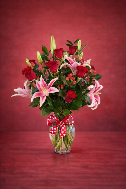 Red Romance from FlowerCraft in Atlanta, GA