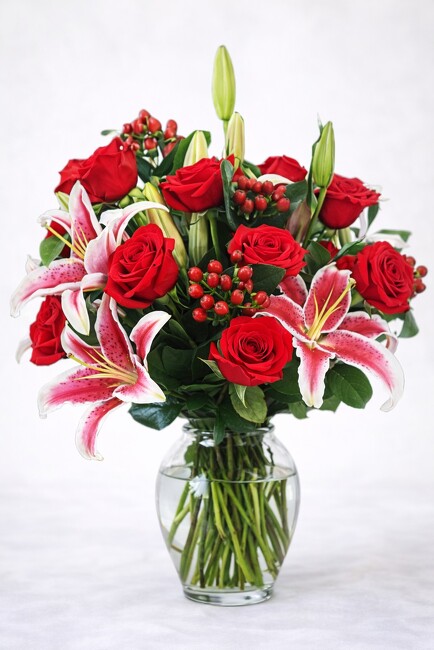 Red Romance from FlowerCraft in Atlanta, GA