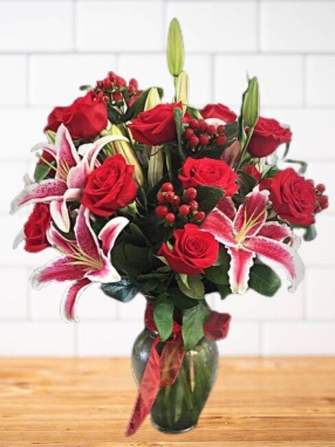 Red Romance from FlowerCraft in Atlanta, GA