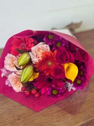 Mother's Day Flower Bouquet Wrapped 